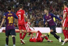 Barcelona pierde paso perfecto; empata 2-2 con Girona girona