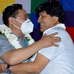 Evo Morales y Luis Arce se reencuentran luego de su retorno a Bolivia bolivia