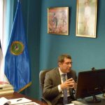 Embajadores del SICA en España con secretaria de estado de cooperación nicaragua