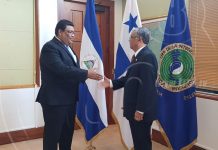 Nicaragua recibió las copias de estilo del nuevo embajador de Panamá nicaragua