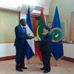 Cancillería recibe copias de estilo de embajadores de Mauritania nicaragua