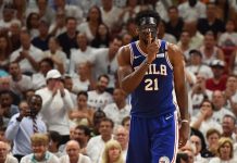 Embiid anota 23 puntos y 76ers están adelante en su serie