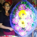 Mujer de Nueva Guinea emprende con negocio de flores nicaragua