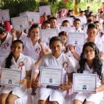 Promocionan a auxiliares de enfermería en zona de Zelaya Central nicaragua