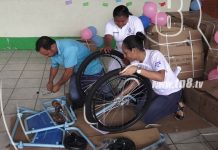 MINSA y el programa Todos con Voz realizan entrega de sillas de rueda nicaragua