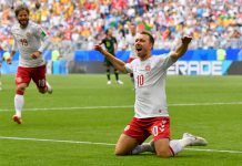 Un rato de Eriksen es mucho y no da más Dinamarca futbol