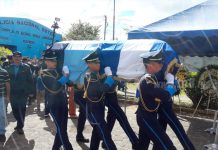 Estelí: Autoridades y familiares rinden homenaje póstumo a policía asesinado nicaragua