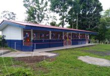 Rehabilitan dos aulas en comunidad Casa de Tabla, Nueva Guinea nicaragua
