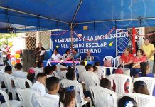 Estudiantes de Tipitapa estrenan escuela en El Chirimoyo nicaragua