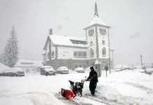 Alerta en varias provincias por intenso temporal de nieve en España