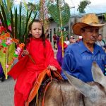 Esteli: Miles participaron del domingo de ramos en las diferentes parroquias nicaragua
