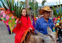 Esteli: Miles participaron del domingo de ramos en las diferentes parroquias nicaragua