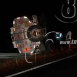 Ganado provoca vuelco de camión cisterna en Estelí nicaragua