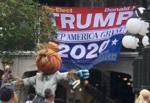 Disney World expulsa a un hombre por entrar a una atracción con un cartel «Trump 2020» estados unidos