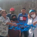Inauguran muro perimetral en centro de salud de La Chona en San Marcos nicaragua