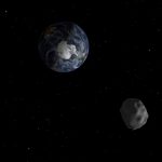 Detectan un nuevo asteroide que podría chocar contra la Tierra asteroide