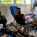 Quinto Comando Militar Regional realiza donación de sangre en Chontales nicaragua