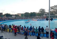 Las familias disfrutan en tranquilidad de los espacios de recreación familias