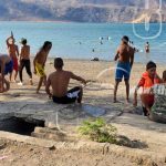 Familias veraneantes disfrutaron de las agua de la Laguna de Xiloá nicaragua