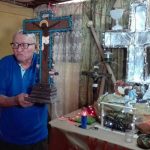 Familia blufileña celebra por más de 60 años su devoción al Señor de Esquipulas
