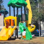 Rehabilitan parque infantil del barrio Rigoberto López Pérez en Managua nicaragua