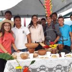 Feria gastronómica llena de amor a la patria en el CUR Jinotega nicaragua
