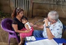 Buena atención en Feria de Salud del barrio Jonathan González nicaragua