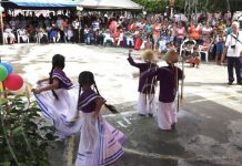 Alegre y colorido festival folclórico en la Isla de Ometepe isla de ometepe