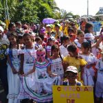 Carnaval escolar navideño recorrió las calles de Tipitapa nicaragua