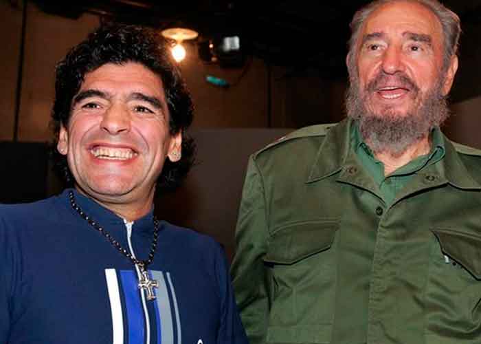 fidel-y-maradona nicaragua