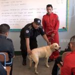 Curso técnico de entrentamiento canino en el Sistema Penitenciario de Tipitapa nicaragua