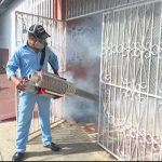 Exitosa jornada de fumigación en el barrio Costa Rica nicaragua