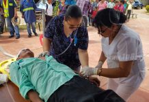Realizan Ejercicio Multiamenazas en San Juan de Río Coco nicaragua