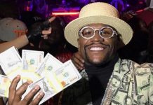 Instagram: Floyd Mayweather le regala mil dólares a un indigente en silla de ruedas estados unidos
