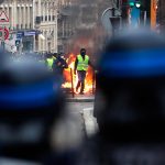 Más de 1,700 arrestos durante las protestas de los «chalecos amarillos» francia