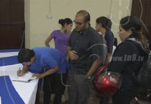 Pueblo de Nandaime firma para exigir justicia y reparación nicaragua