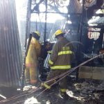 Incendio destruye vivienda en el barrio Campo Bruce nicaragua