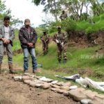 Ejército de Nicaragua incauta dos sacos de marihuana en Madriz nicaragua