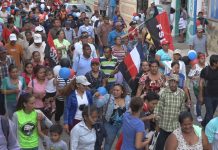 Nandaimeños salen a las calles pidiendo por justicia y paz nicaragua