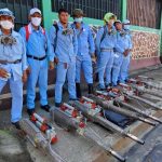 Eliminan criaderos del mosquito en la colonia 14 de Septiembre en Managua nicaragua