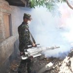 Ejército y MINSA trabajan para evitar casos de dengue en Estelí nicaragua