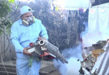 Barrio Julio Buitrago visitado por el MINSA para jornada de fumigación nicaragua