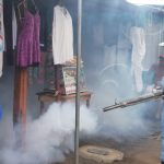 Arduo trabajo de fumigación en Managua para eliminar zancudos nicaragua