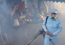 Eliminan criaderos de mosquitos en el barrio Hialeah de Managua nicaragua
