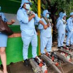 Eliminan criaderos del mosquito en el barrio Laureano Mairena nicaragua