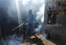 Desarrollan jornada de fumigación en Villa Cuba, Managua nicaragua
