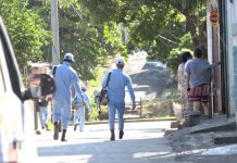 MINSA realiza jornada de fumigación por la salud en Villa Venezuela nicaragua