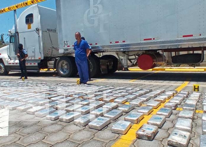 furgon-2 nicaragua, policia nacional, operativo, drogas, guatemalteco,