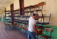 MINED recibe pupitres para mejorar el ambiente escolar en Nandaime nicaragua