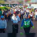 Policía de Tránsito relanza campaña por la vida junto a autoridades locales de Nandaime nicaragua